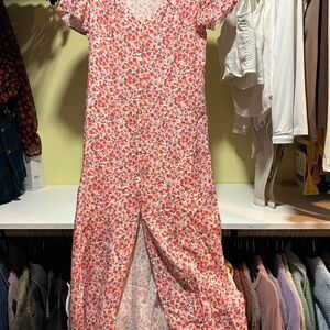 The Fifth Label Floral Button-Down Midi Dress Size 4